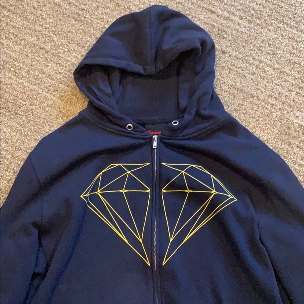 Diamond Supply Zip-Up Hoodie - Picture 2 of 7